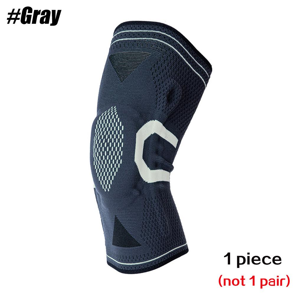 

1 Piece Professional Knee Brace Compression Knee Brace with Patella Gel Pad and Side Stabilizer Running Activities Work Practical Use S