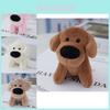 Adorable Big Nose Dog Plush Keychain Toy Cute Puppy Bag Charm Stuffed Animal Gift