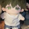 1 set Jeans 20cm Cotton Doll Clothes White T-shirt No Attribute Doll Clothes  Children's Gift