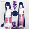 Anime Cosplay Stocking Anarchy Cosplay Wig 100cm/120cm Long Blue Pink Stocking Role Play Wigs