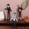 Game Persona Cosplay Doll Amamiya Ren Ryuji Sakamoto Akechi Goro Cosplay Plush Cotton Doll Twistable Shape Stuffed Doll Toy Gift
