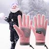 GTUBIKE Kinder Winterhandschuhe Verdickt Plus Samt Radfahren Reiten Fäustlinge Warm Wasserdicht Kinder Fahrradhandschuhe für Jungen Mädchen