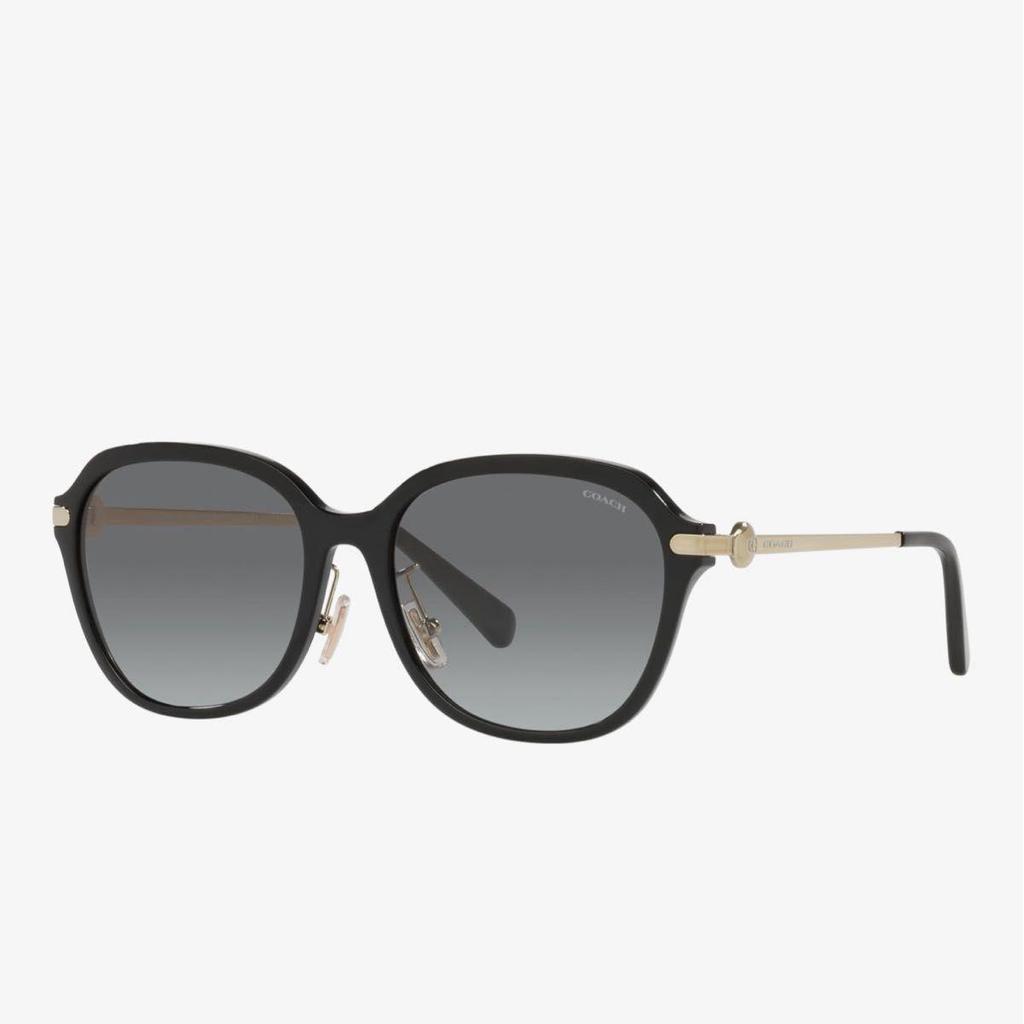 Used COACH Sunglasses HC8332D Women's Black