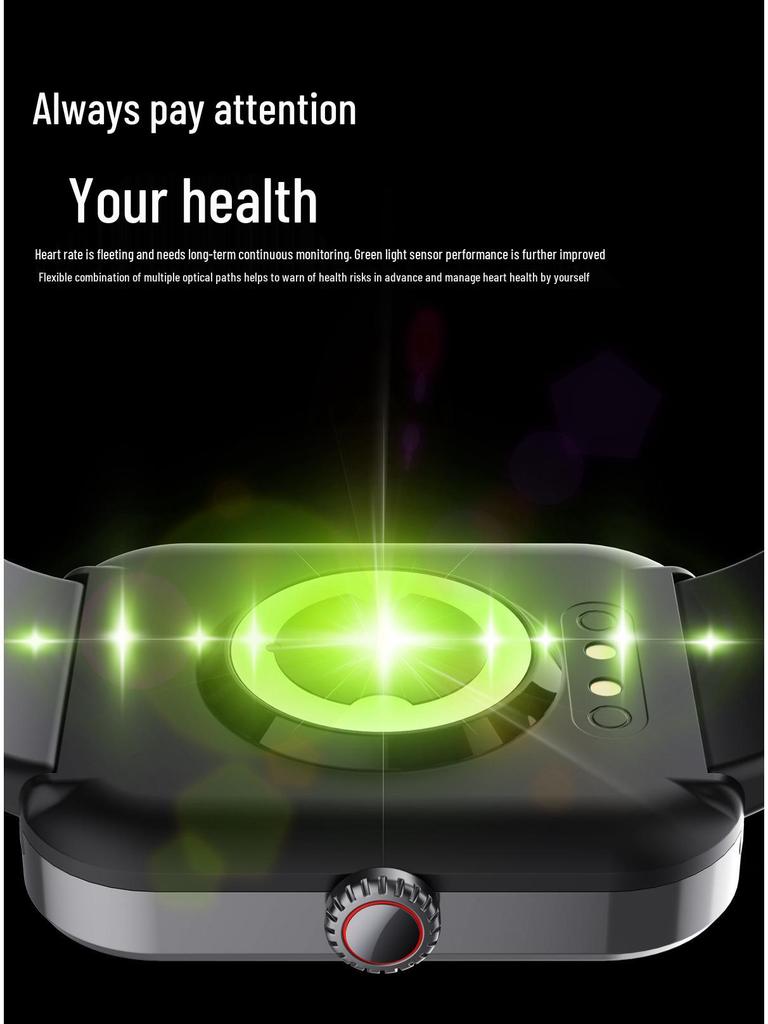 F57L Smart Sport Bracelet: Heart Rate, Blood Pressure, Body Temperature, Sleep Monitoring, Pedometer.