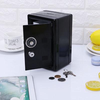 Safe Security Metal Money Bank Deposit Cash Savings Saving Box 2 Keys