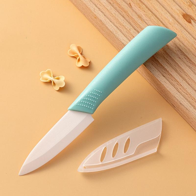 Ceramic Knife Household Fruit Knife Sharp Kitchen Cutting Knife Anti Slip Knife Set Baby Food Peeler Tool