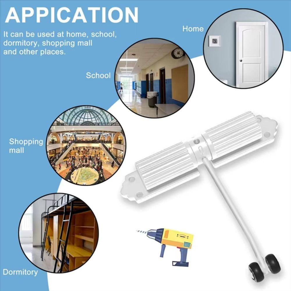 Simple Installation Automatic Door Closer Adjustable Speed Door Holder Hardware  Living Room