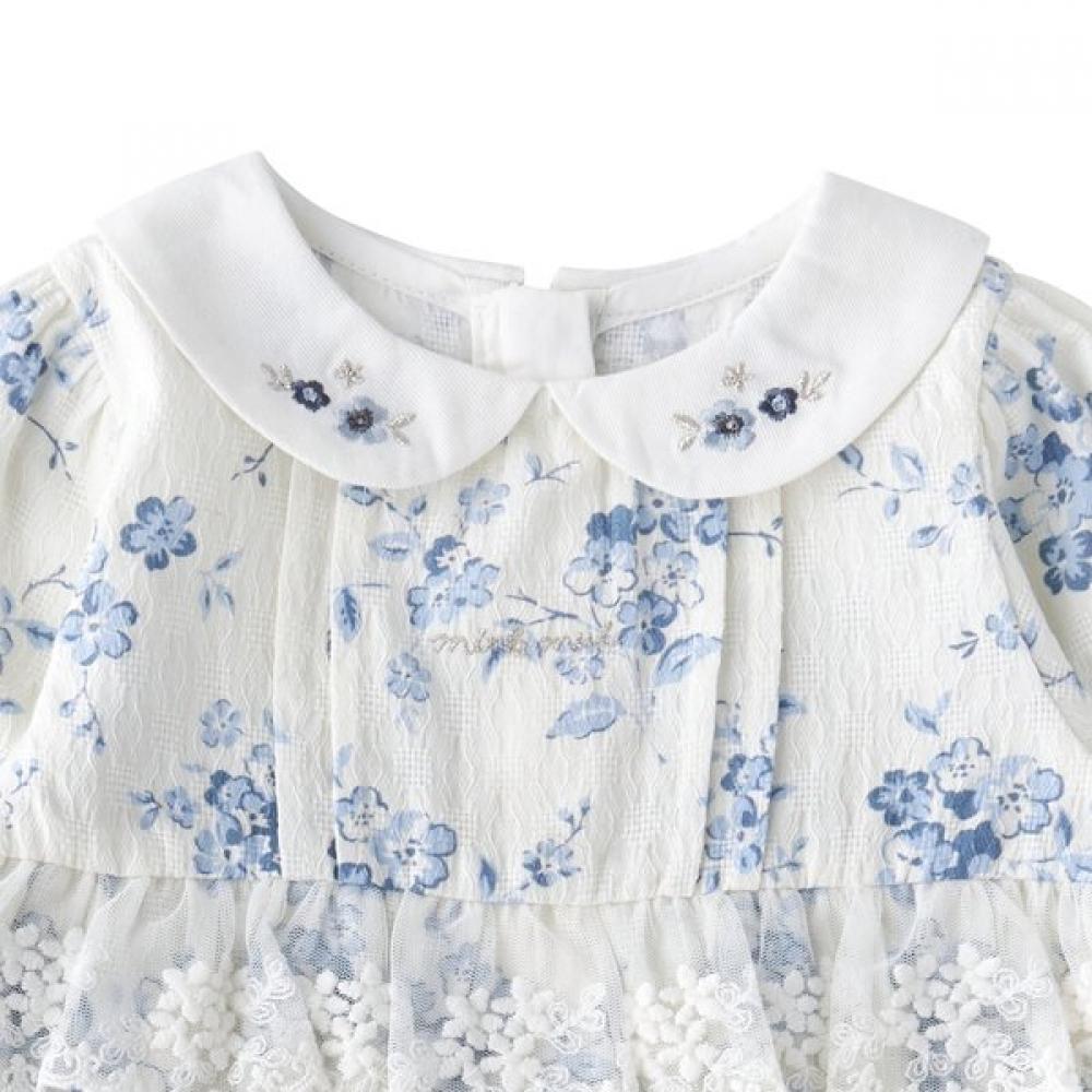 Mink Mui Flower Embroidery Bodysuit 35a11 604 01