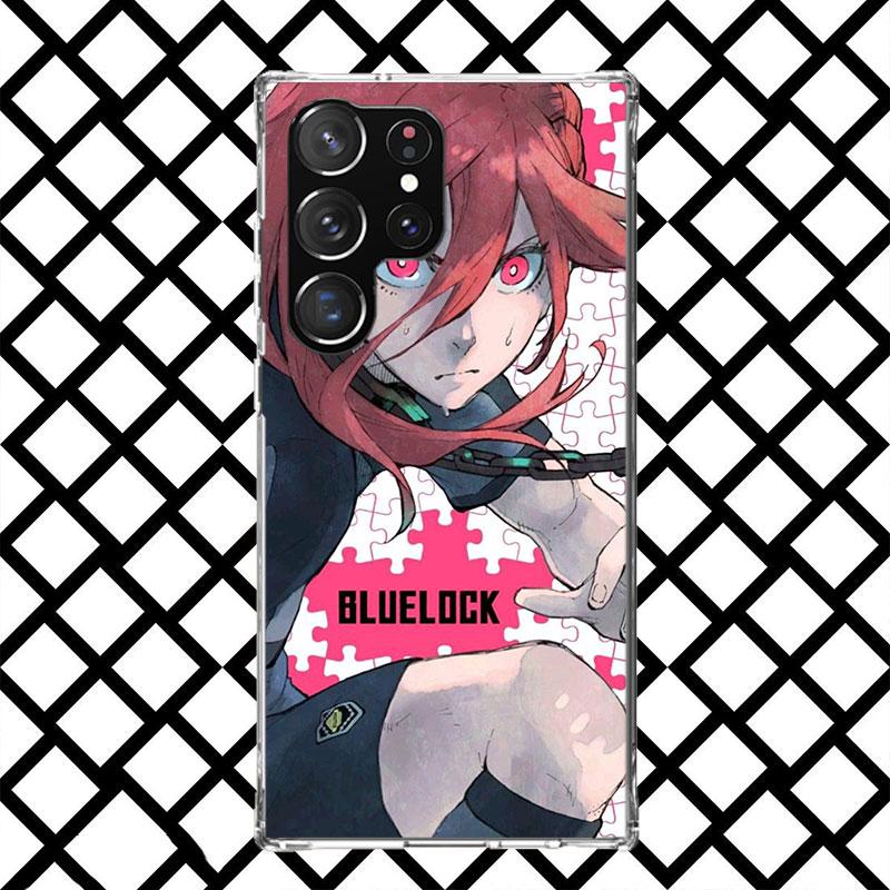 Blue Lock Chigiri Hyoma Phone Case for Samsung Galaxy S26 S25 Edge S24 S23 Ultra S22 Plus S21 FE S20 + Soft Cover Print Fundas G
