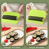 Silicone Sushi Rolling Mat with Bamboo Pattern Non-Stick Reusable Sushi Maker for Rolls Rice Balls Essential Kitchen Tool for Homemade Sushi