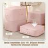 For Travel and Home Clothes Compression Storage Bag Easy Foldable Design Protects from Insects and Dust 60 54 42cm Size