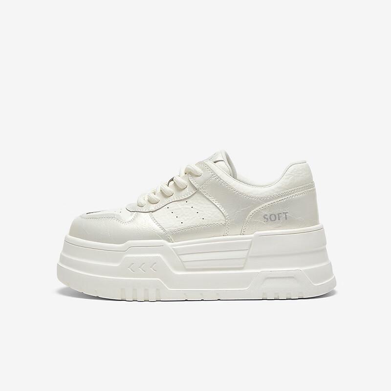 Besto Women s Fashion Platform Sneakers 37