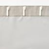 MUJI Flame RetardantLight Blocking Double Weave Non-pleated Curtain - Width 100 X Length 135 Cm - Ivory 84759086