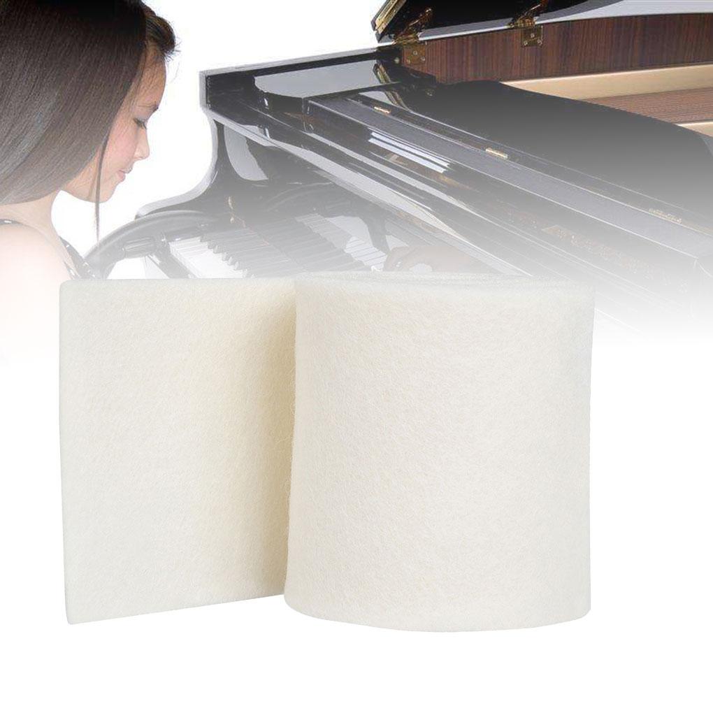 Felt Piano Muffler Beige Weak Sound Muffler Piano Mute Rail Cloth Musical Instrument Accessories