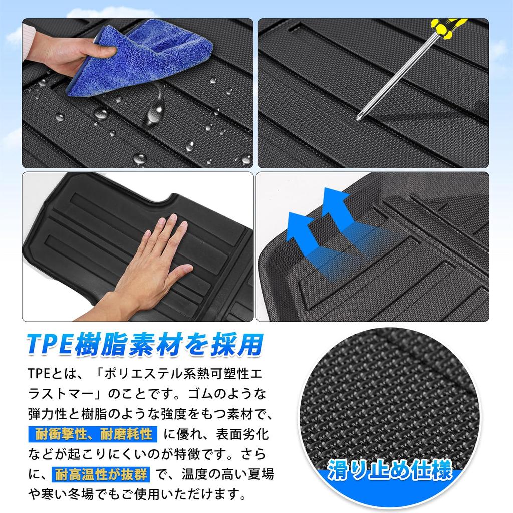 GIMUYA Toyota New Alphard 40 Series Vellfire Luggage Mat 3D 3D Structure Waterproof ALPHARD VELLFIRE 40 Series Trunk Mat Car Mat June 2023 Current
