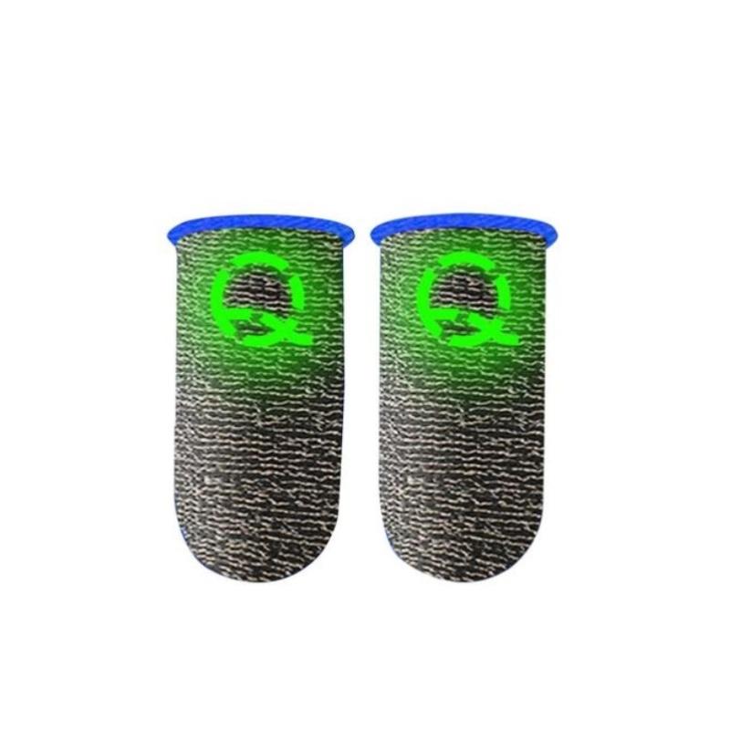 

Ultra-thin Finger Cots Cover Luminous Fingertips For Mobile Games Touch Screen Finger Cots Cover Blue