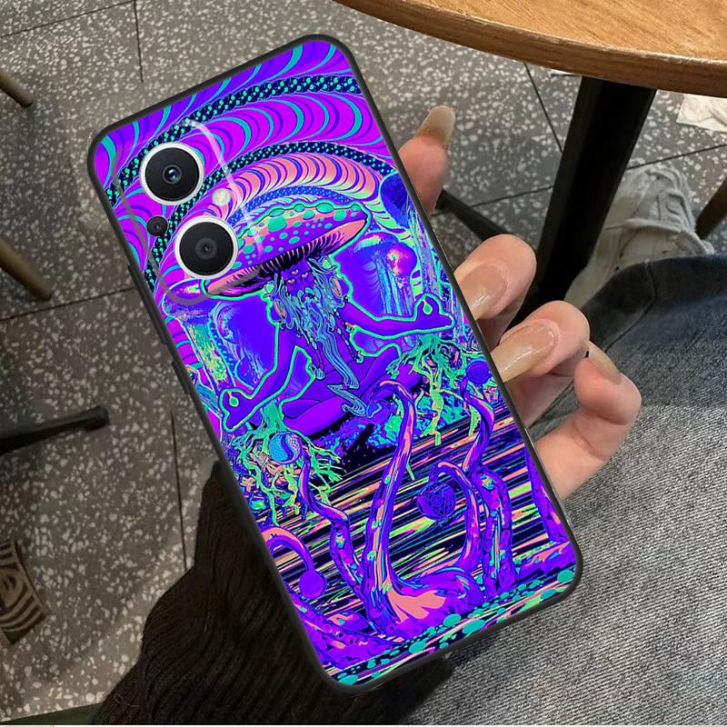 Spiritual Trippy Psychedelic For OPPO Reno 11F 12F 13F 14F 8T 10 11 12 13 14 Pro 8 7 Lite OPPO Find X8 X6 X5 X9 Pro Case