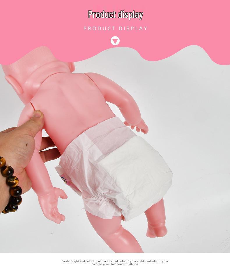 Nezha Baby Doll Diaper Play Set - Simulation Diapers for Children's Playhouse