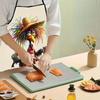 Grembiule da Cucina Divertente con Pollo, Cartoon Strega Uccello Pazzo, Grembiule da Cucina Novità Umoristica, Regalo Scherzo per Lei