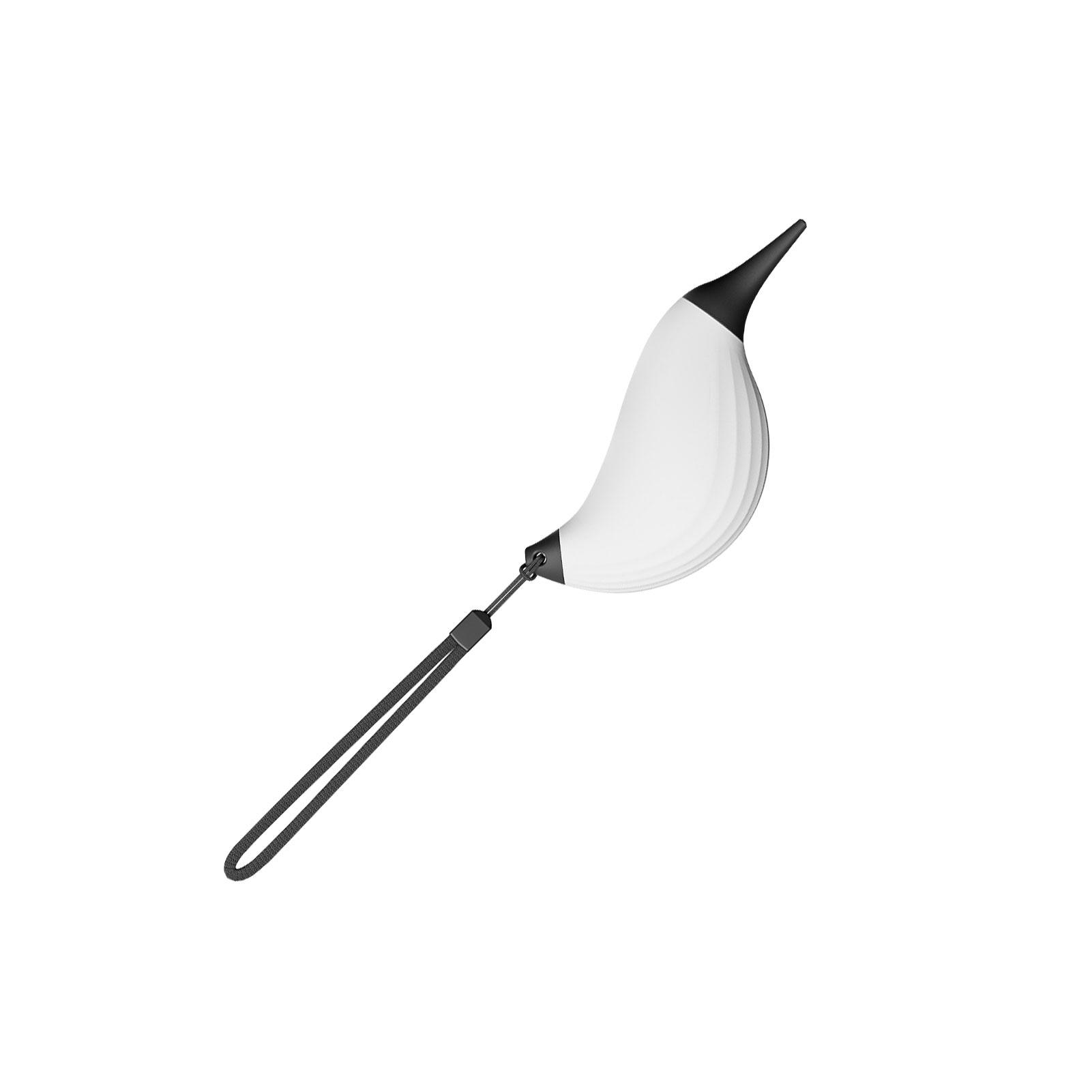 

Coffee Blower with Lanyard Soft Tip Camera Cleaner Dust Remover for Grinder Keyboard Sensor белый