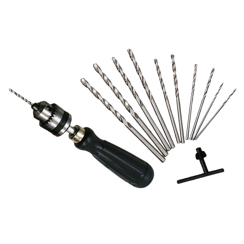 Hand Drill Aluminum Alloy Drill Chuck Set Keyless Chuck
