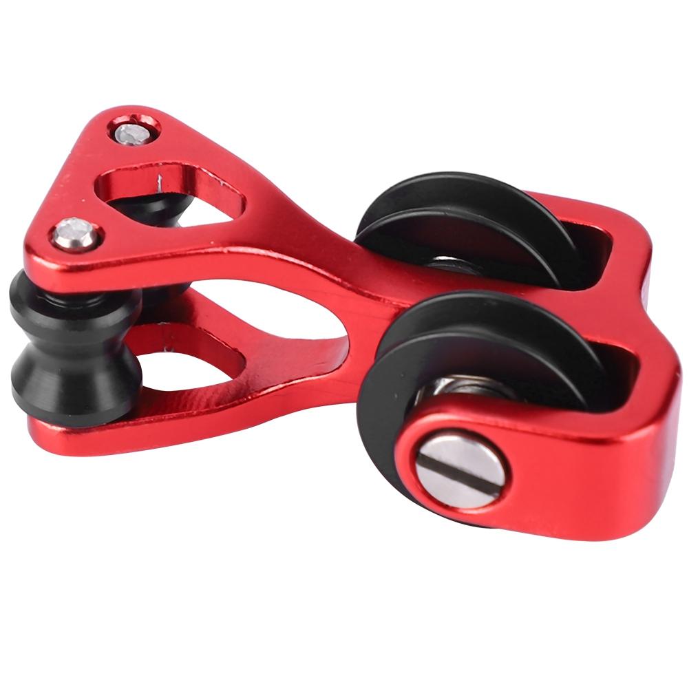 Aluminium Alloy Archery Compound Bow Cable Slide String Splitter Roller Glide Black