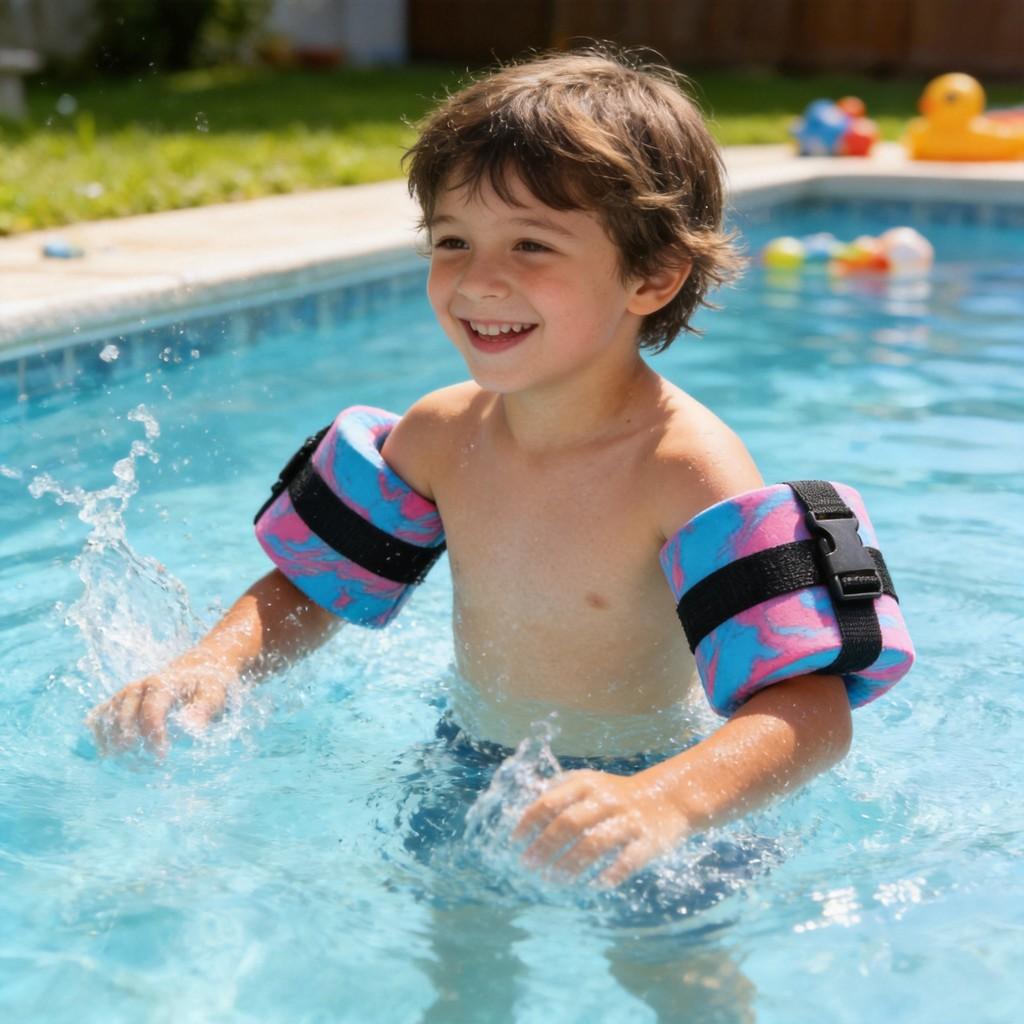 Eva Children Swim Arm Bands For Water Safety And Training
