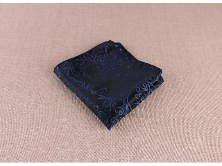 Men's Pocket Square: Customizable Logo Pattern Handkerchief for Gentleman, Evening Accessories