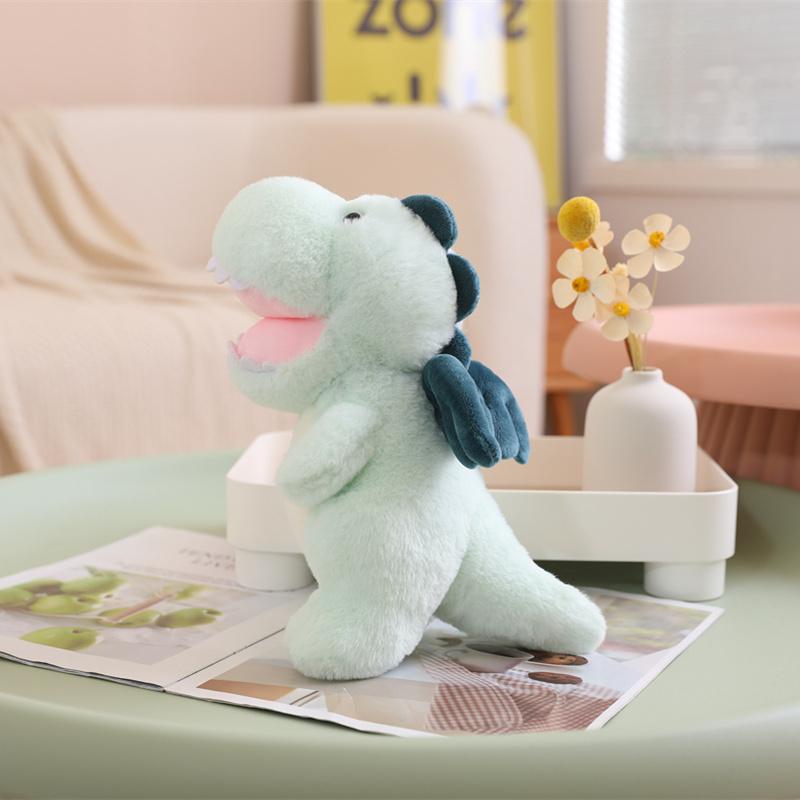 Kawaii Dinosaur with Wings Plush Doll Charming Stuffed Animals Plushies Doll Cartoon Anime Soft Kids Toys for Girls Boys ChildGifts
