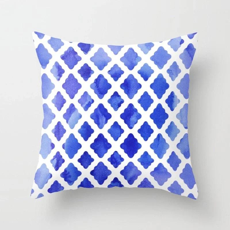 Geometric Abstract Pillowcase Living Room Sofa Cushion Cover Outdoor Throw Pillow Cover Home Decor Pillow Cases 45X45Cm