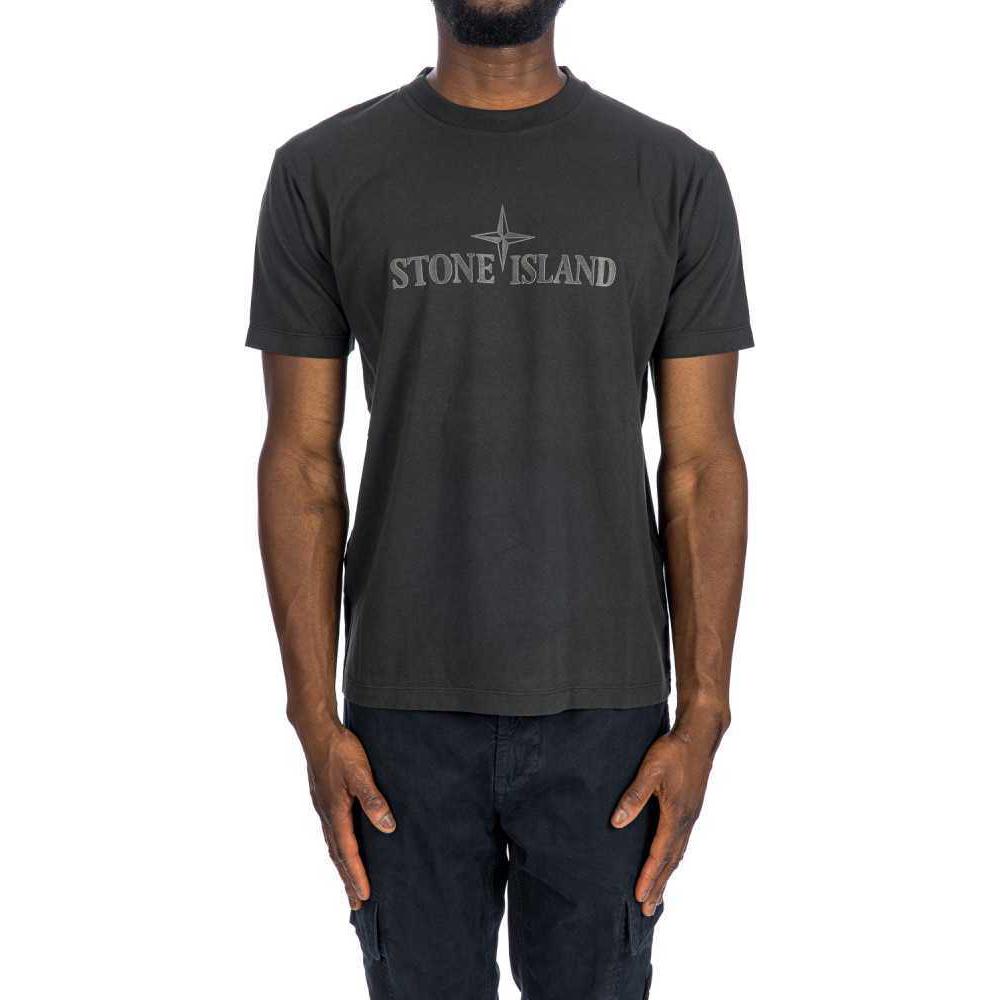 STONE ISLAND T-shirt à col rond imprimé logo 81152NS80-V0062