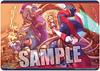 Character All-Purpose Rubber Mat, Mega Man Zero, Approx. 520mm Long X 370mm Short X 2mm Thick