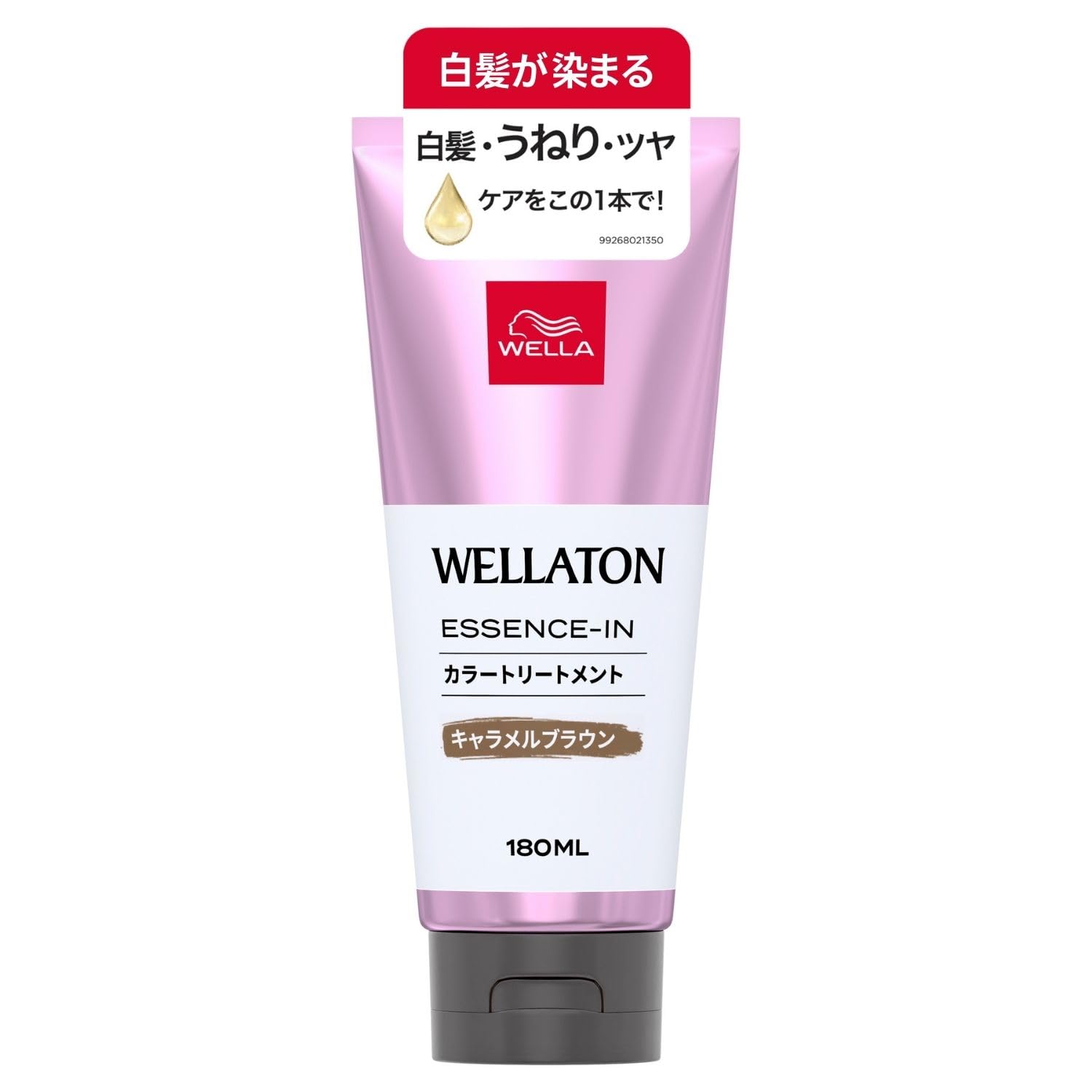 

Wella Color Treatment for Gray Frizz Caramel 180ml Color Hair, Care, Brown, (Wellatone Essence-in Treatment)