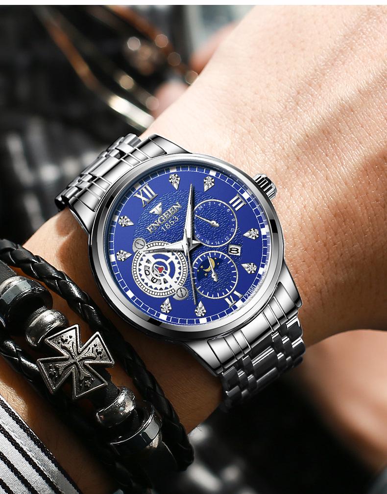Orologio Sportivo Meccanico Impermeabile alla Moda da Uomo Fen Zun