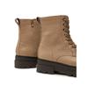 Двухцветные кожаные ботильоны на шнуровке Tommy Hilfiger FW0FW08160 бежевые