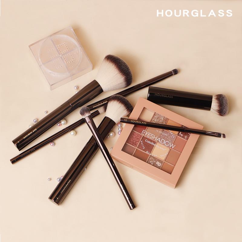 Hourglass Make-Up Pinsel Set & Kit Beinhaltet Puder Foundation Concealer Lip Rouge Bronzer Lidschatten Eyeliner Highlight Pinsel