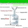 304 Stainless Steel U-Clamp Tiger Clamp with Hand-Tightened Eyebolt