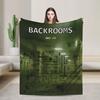 Backrooms Horror Movie Throw Blanket For Couch Soft Fuzzy Plush Blanket 50X60 Inch Multiple Sizes Bedspreads For All Season