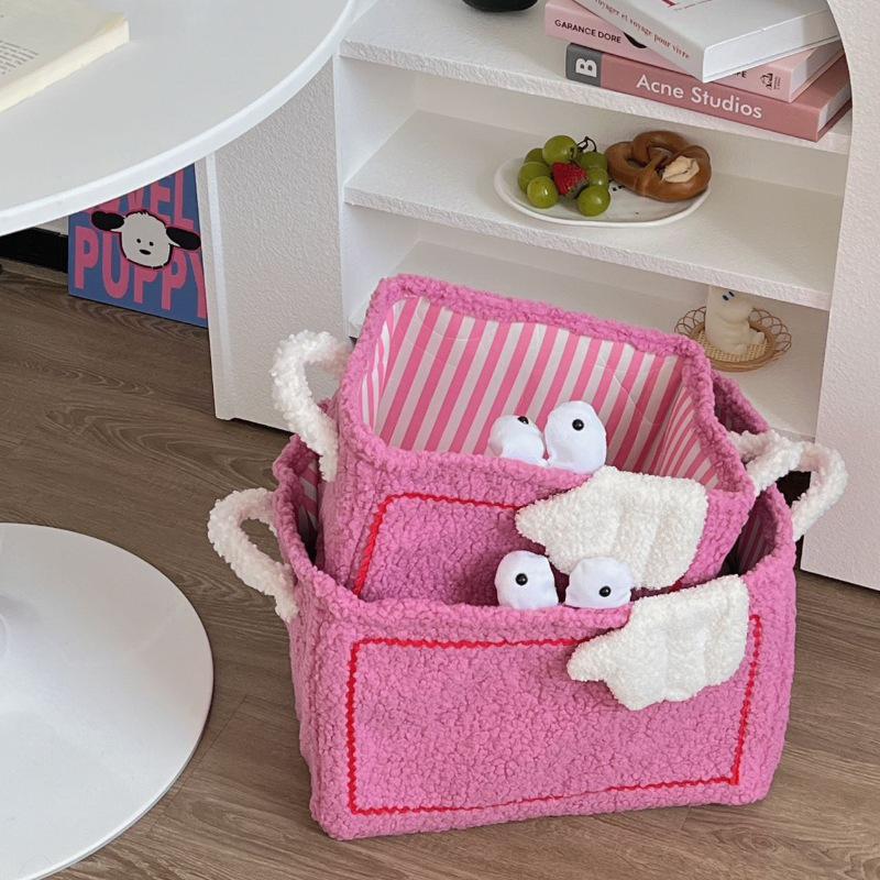 Adorable Monster Foldable Storage Basket for Toys & Snacks