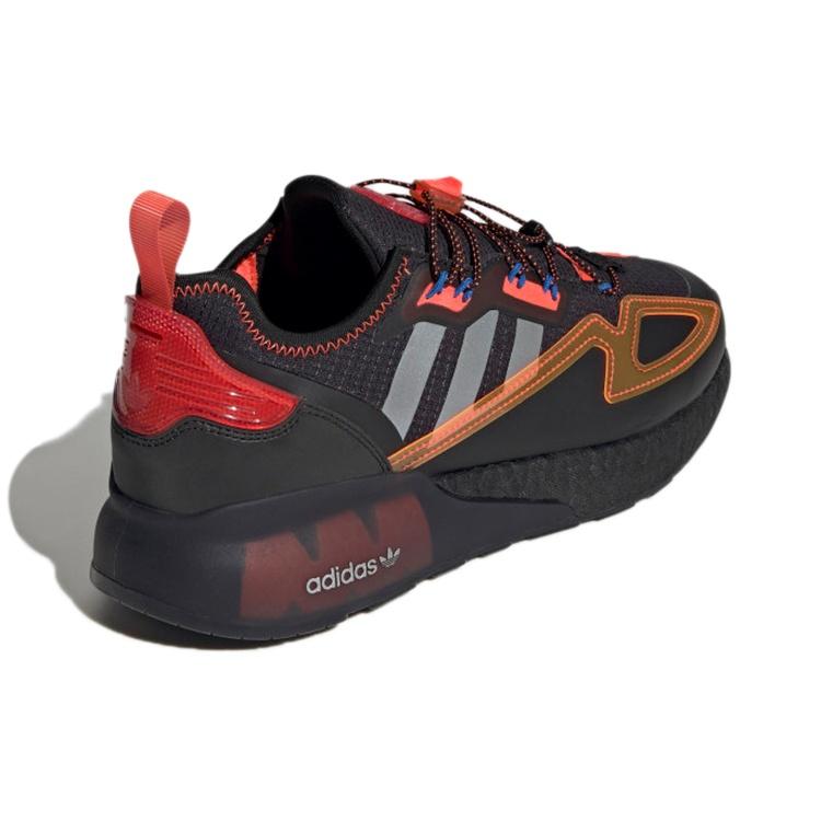 adidas originals ZX 2K Boost 'Black Red Orange' Men's GY1209