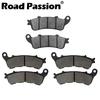 Motorcycle Front and Rear Brake Pads for Honda VFR800 Interceptor 800 06-13 NT700 Deauville 06-13 XL1000 Varadero 04-11