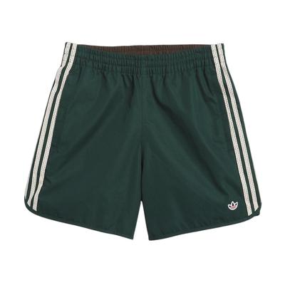 adidas X CLOT Short Green Night/Dark Brown Unisex Bottoms Green-Night Dark-Brown JP3871