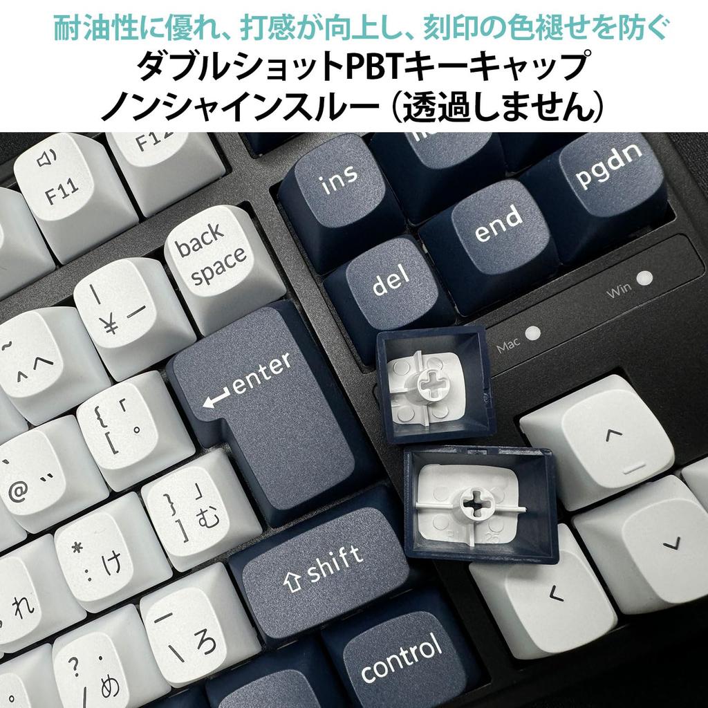 Keychron C3 Pro Custom Gaming Keyboard, Compact Tenkeyless LayoutJIS LayoutRGB BacklitWired Mechanical KeyboardHot-SwappableGasket MountDouble-Shot