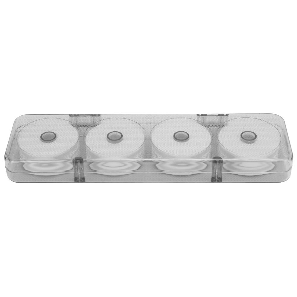 8PCS EVA Fishing Wire Winder ID 1.8cm Fishing Line Storage Holder Fishing Line Spool  Snell Leader