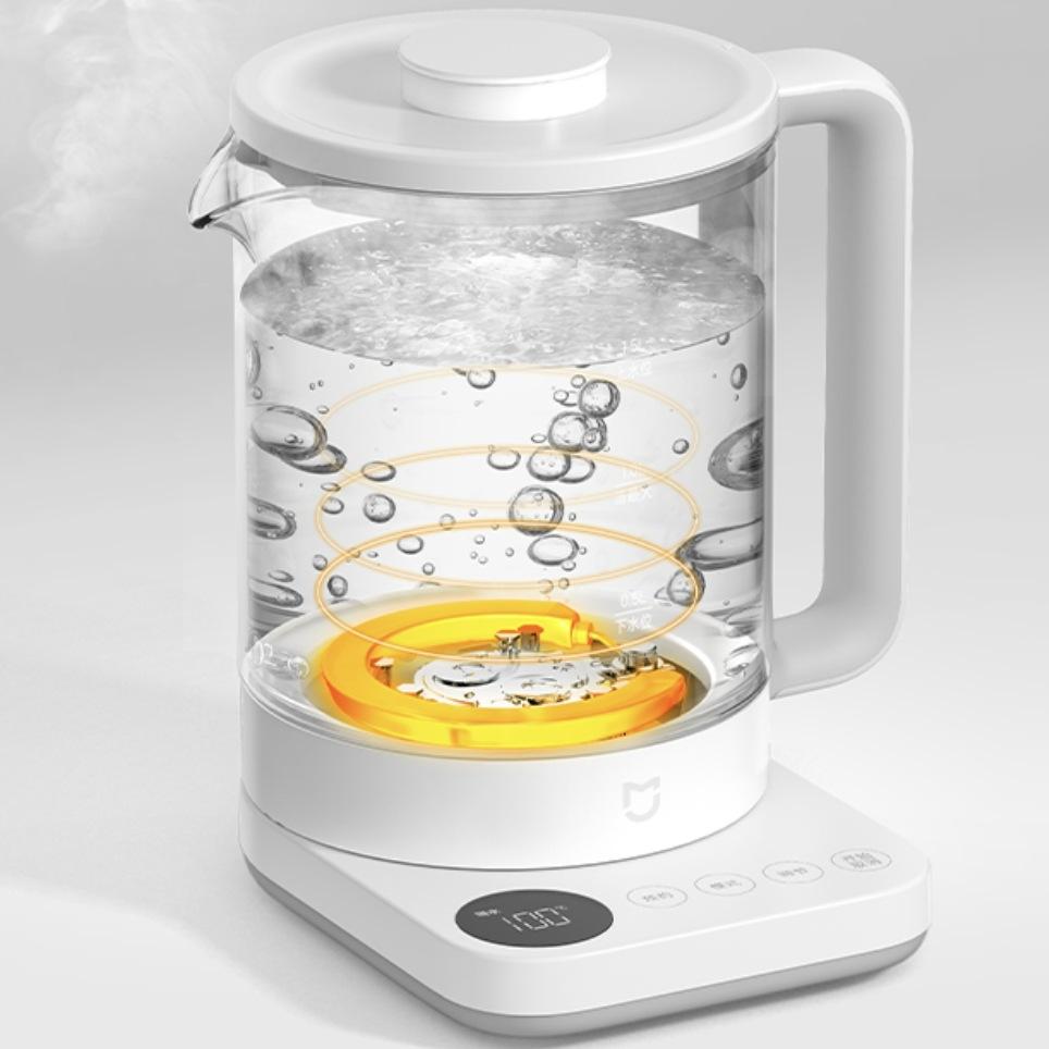 Ny Xiaomi Mi Home Multifunksjonell Helsegryte N1 Vannflaske, Multifunksjonelt Tesett 1,5L Kapasitet (Hvit)