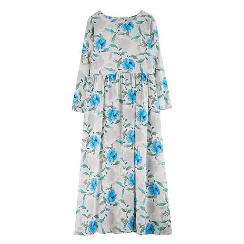 Ленивый ветер плиссированное тонкое модное платье с высокой талией литературный сладкий — фото 9