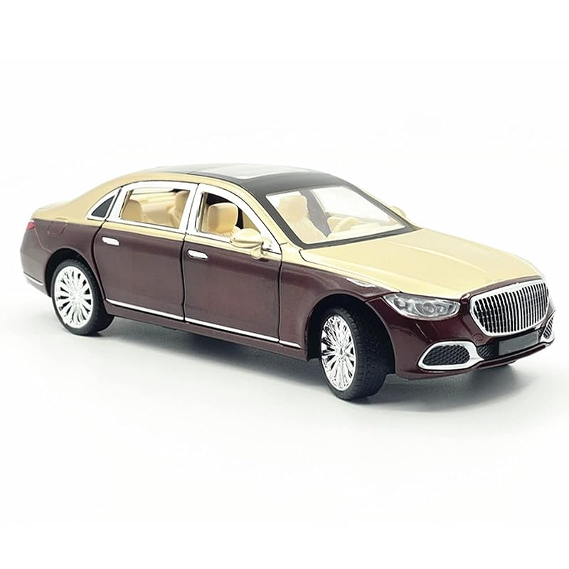 

benz maybach S680 Sound & Light Alloy Metal 1/24 Car Model Gift Collection Model Car Gift Present