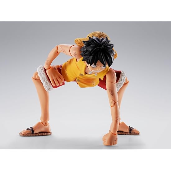 TAMASHII NATIONS S.H.Figuarts ONE PIECE Monkey D. Luffy -Battle of Marineford- Approx. 145mm PVC & A