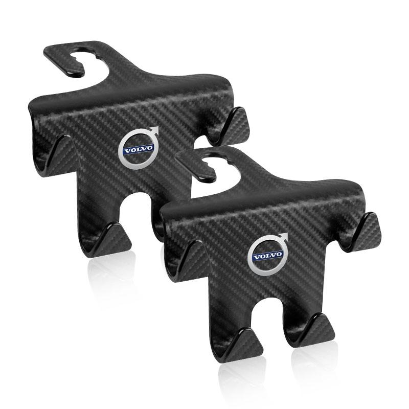 Multi-Purpose Car Seat Headrest Hook Mobile Phone Holder Caps For Volvo XC60 XC90 S60 S80 S40 V40 V60 V70 V50 XC70