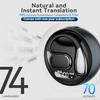 AI Translation Earbuds OWS Real-Time Translation Language Translator Earphone Translation Device Technology 144 Languages & 8 Offline Packs Headphone